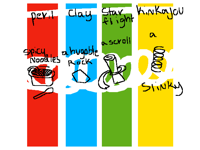 from characters into objects