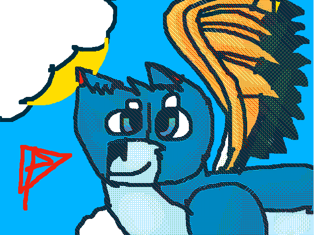 Art trd w/ @tankywolfstudio