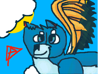 Art trd w/ @tankywolfstudio