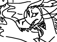 ok dino mouth but dragon bc i cant help myself