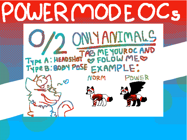 Powermode OCs!(closed)