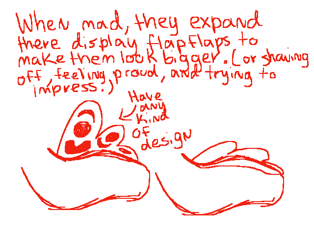 Back flaps and armor // windleoaks
