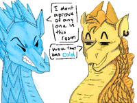 For @geckojuice wings of fire! :3