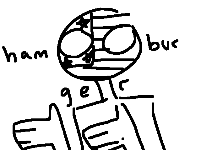 i drew a country human