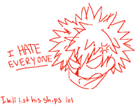 bakugo x every one