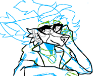 Drawing Fearless instead of being productive