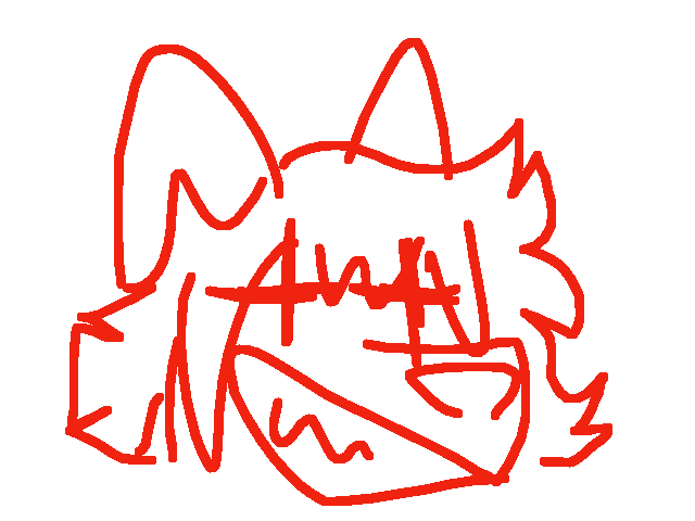Look at what my dog zelda drew