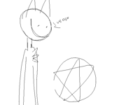 For my annoying friend that keep on drawing this:)