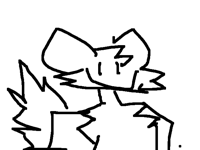 I drew this with my feet ooooooof