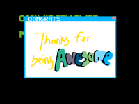 Thanks!