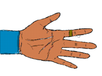 Hand with sleeve and ring! Credit to: @sweetkoi