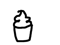 Rainbow Cupcake