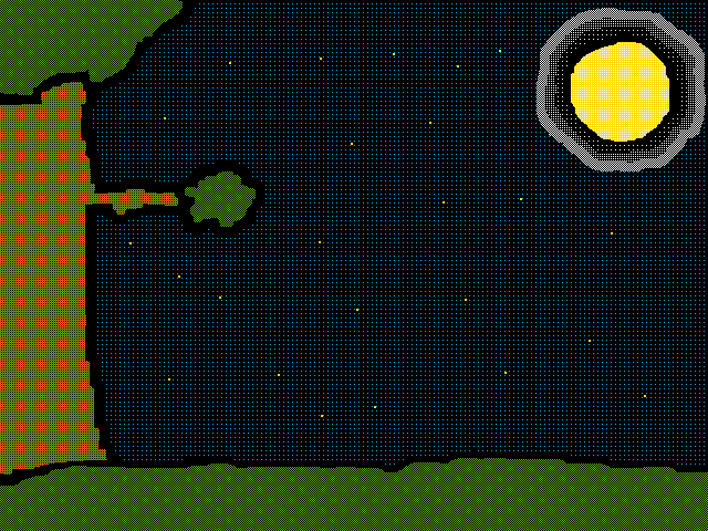 A cool, summer night in the South.