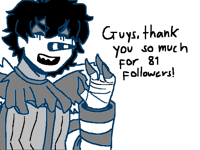 81 Followers! Thanks!