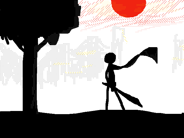 夕日