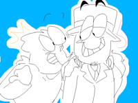 silly and nonchalant