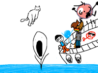 Collab in the titanic 5/7 @lapispie