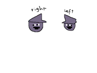 Lol left hand drawing