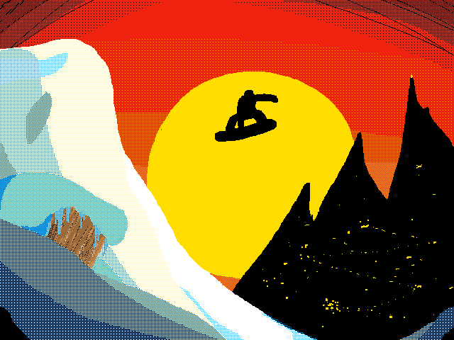 I am going to learn snowboarding today
