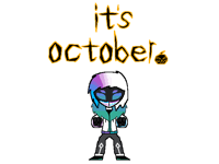 it’s October
