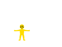 I found a Stickman and named it Smiley irl ^^