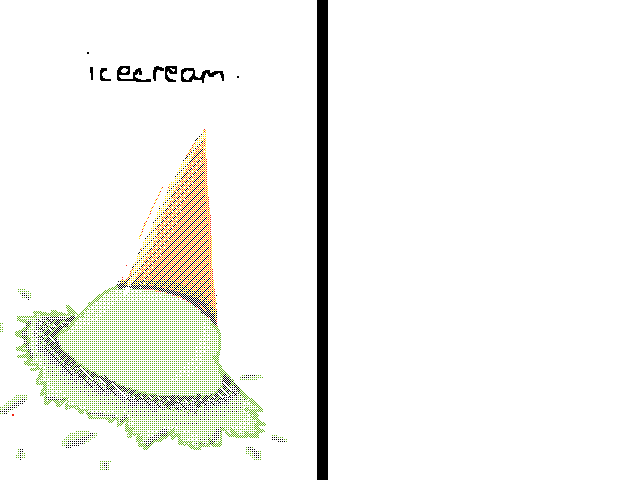 Draw ice cream in your style