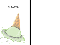 Draw ice cream in your style