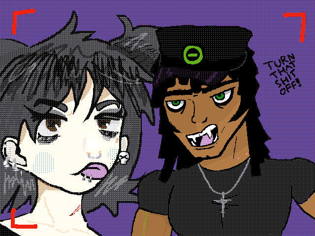 Goth collab 🖤💚