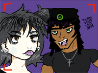 Goth collab 🖤💚