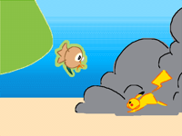 Rowlet Razor Leaf (unused scene)