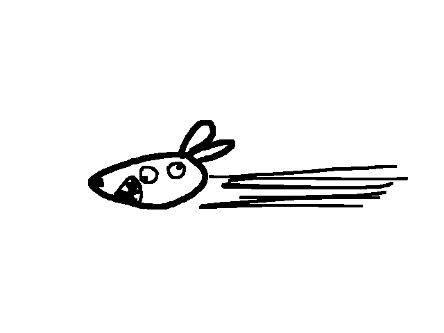 My dog just ran a whole lap of the house FAST