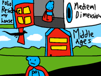 So i made a concept of me living in folio island.