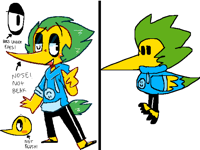 Uhh draw him in your style I guess??