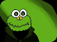 Elmoney The Elmo Money Puppet.
