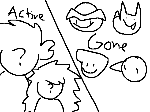 Where’d my friends go, who are these people?