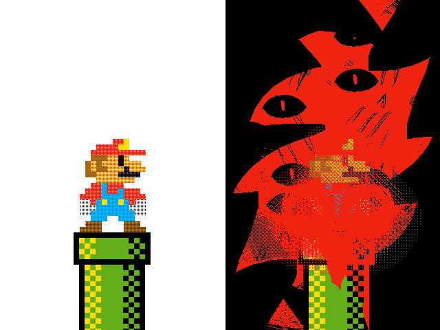 @JaredAnims Made Mario Scarier