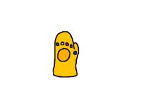 The magical oven mitt that has a gem collection.