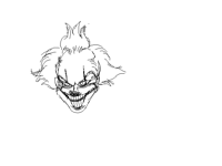 Drawing pennywise again