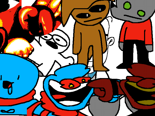I posted the full comedy animation with sounds!