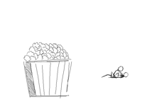 Popcorn for all the spectators