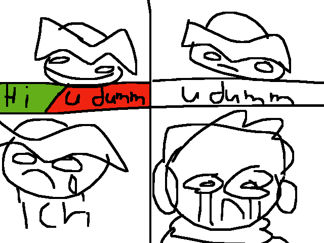 The rude dialogue meme