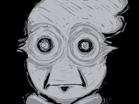 I am scared, this is my scared face
