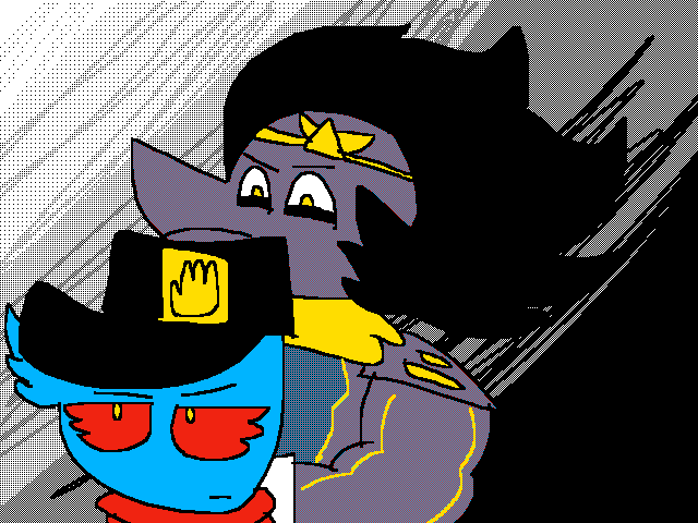 Me And Zeoh: Watch Jojo. Also Me And Zeoh: