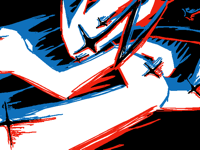 MY SUPER COOL RED-BLUE RUN