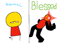 draw laxr...in a blessed manner