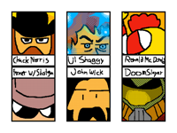6 Characters Too OP To Draw.