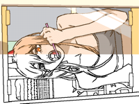 The process of this art.