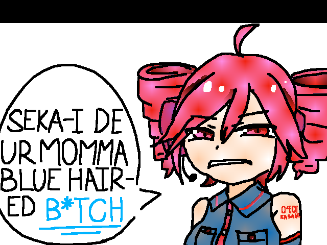 You listening to Miku? Nahh-