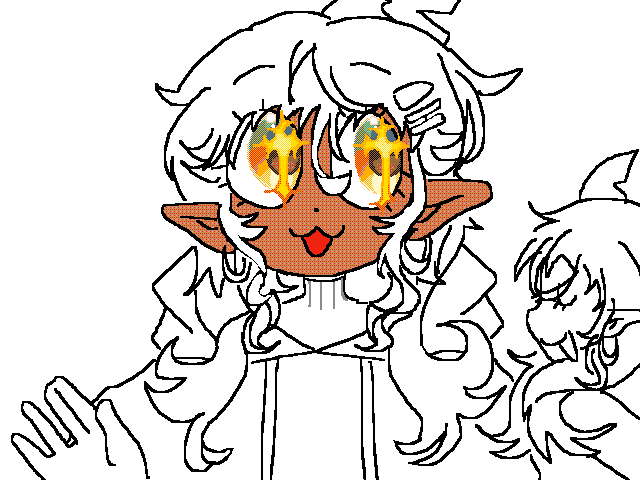 Drawing on folio but I forgot abt the layers