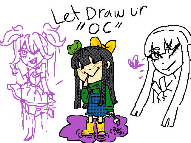 Drawing “OC” for free